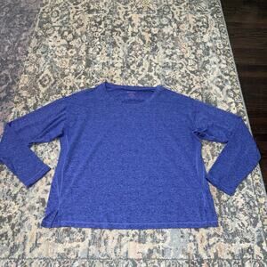 Athleta Uptempo Top Long Sleeve- XL- Purple